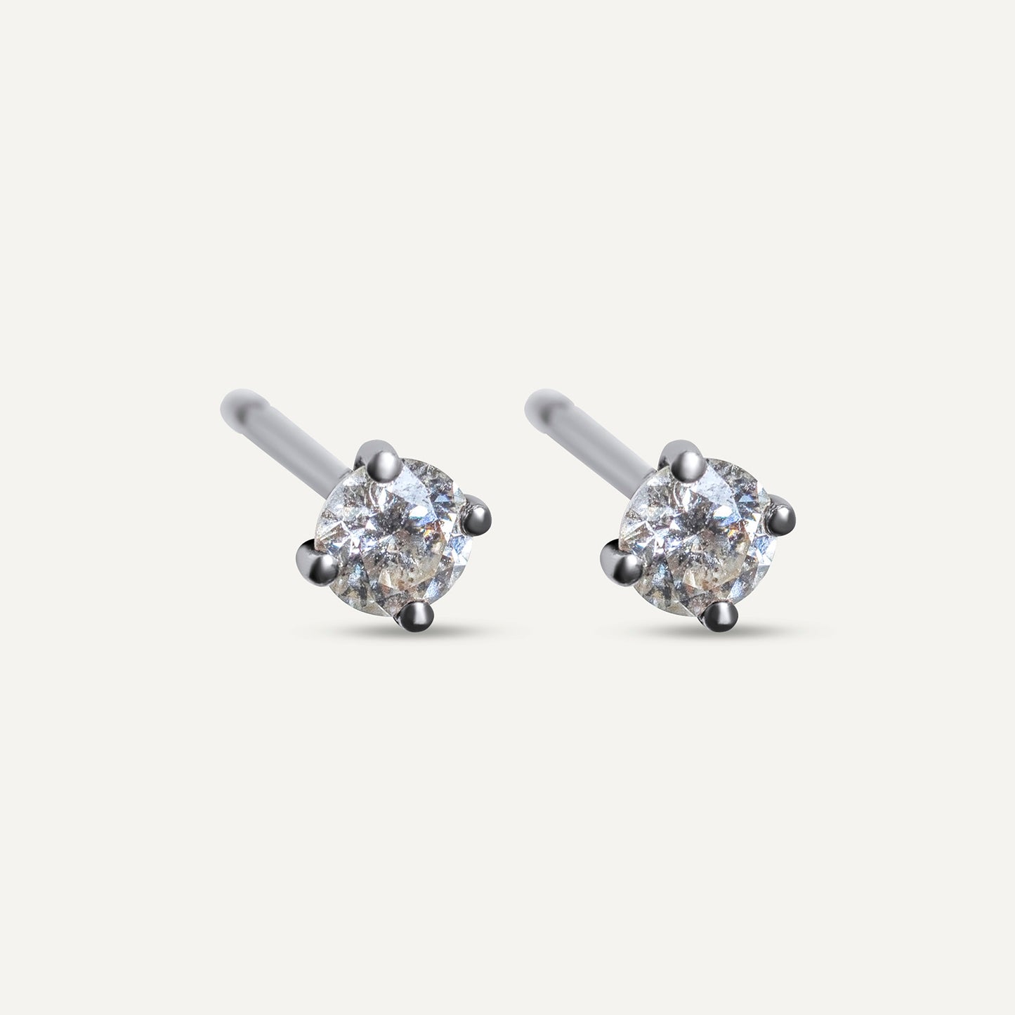 Poly Diamond Studs