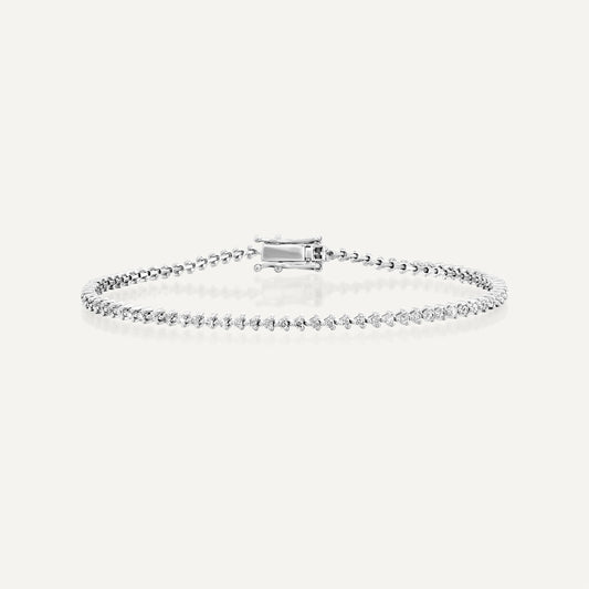 3 Prong Tennis Bracelet