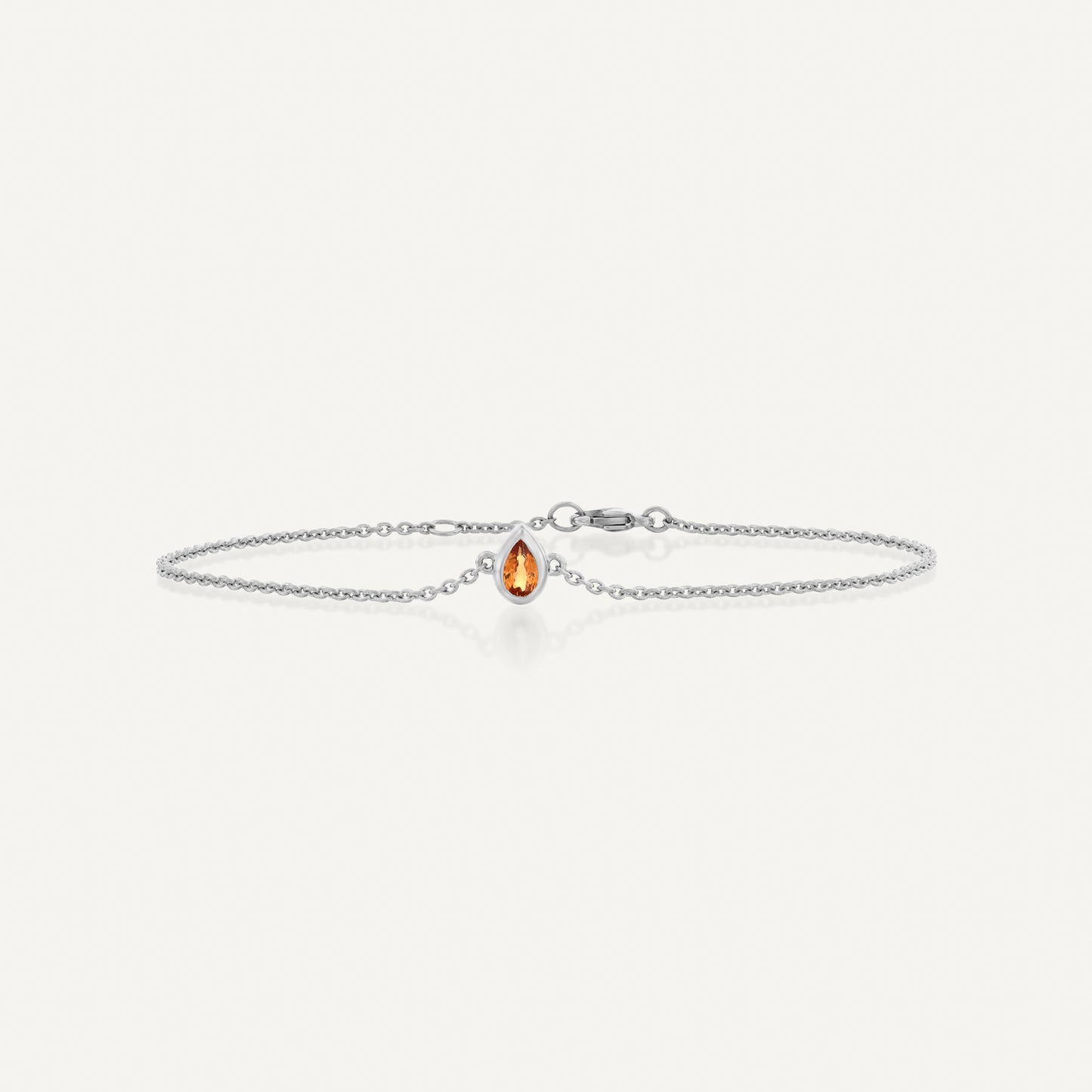 Orange Pear Bracelet