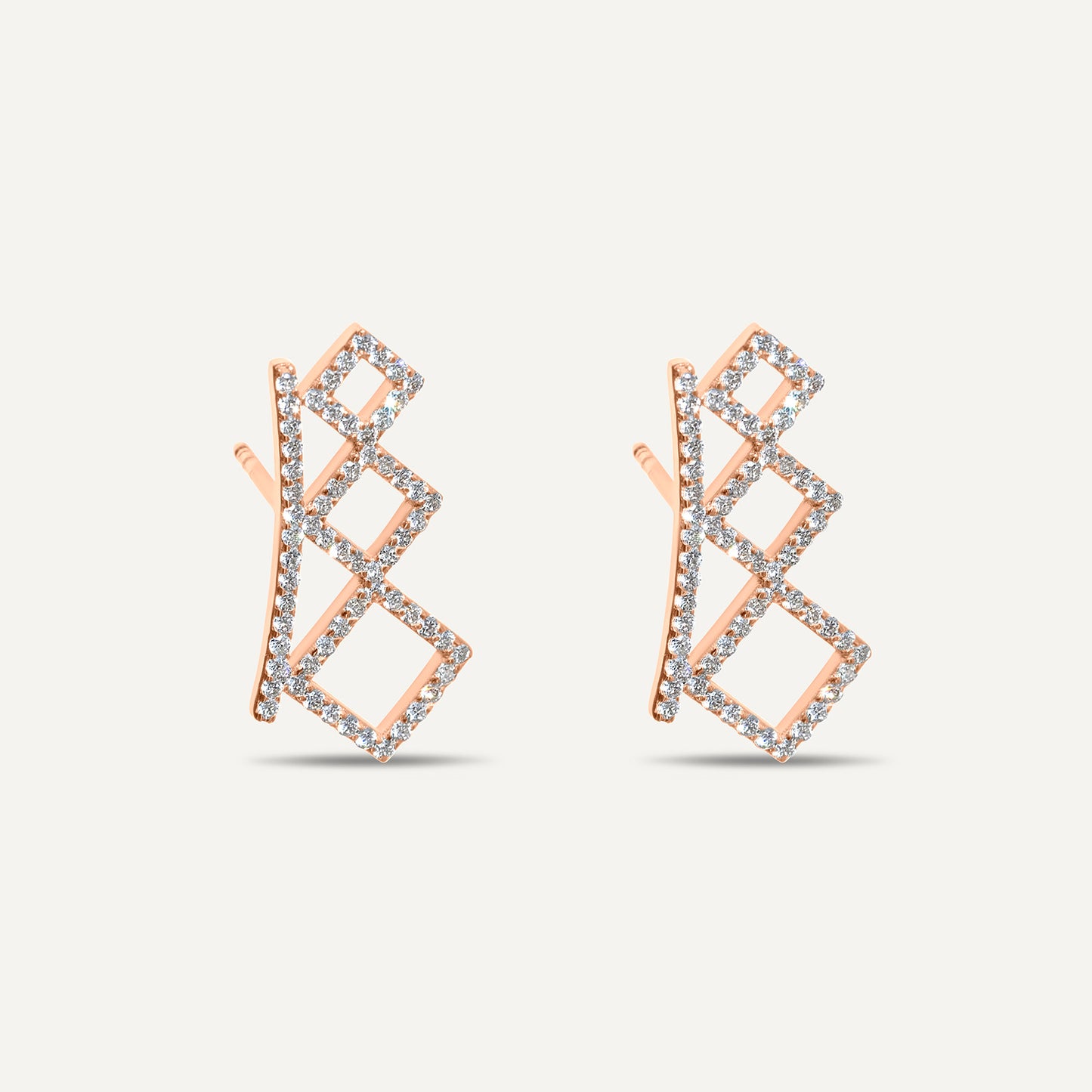 Poly Trio earrings