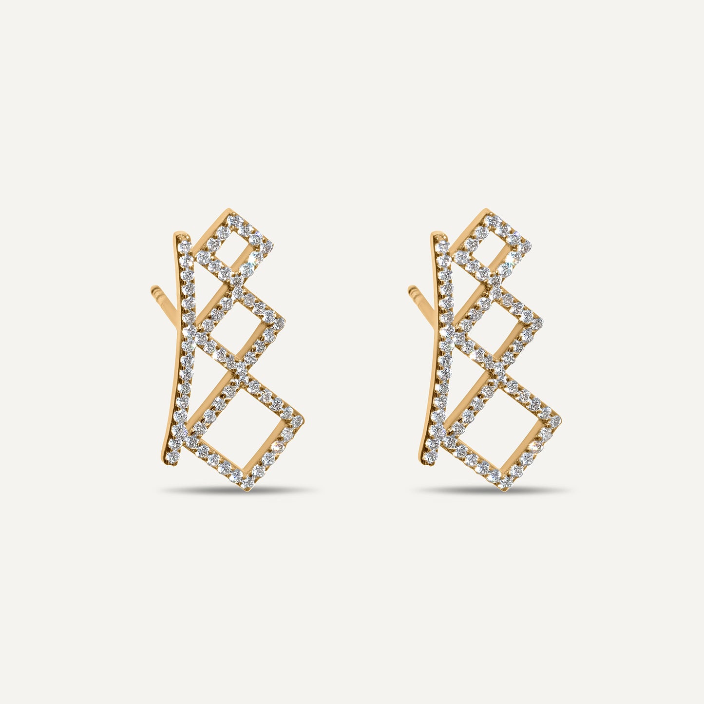 Poly Trio earrings