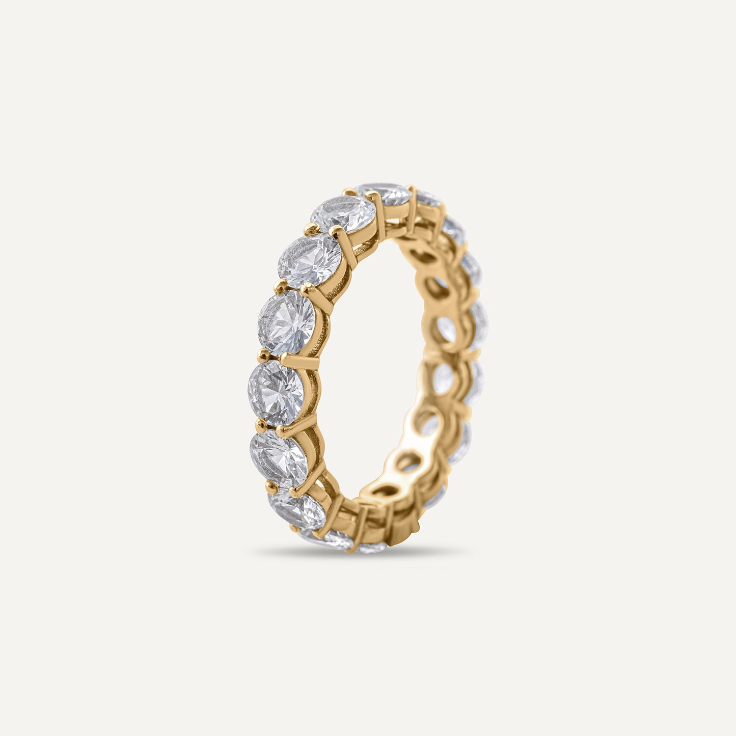 White Sapphire Eternity Ring