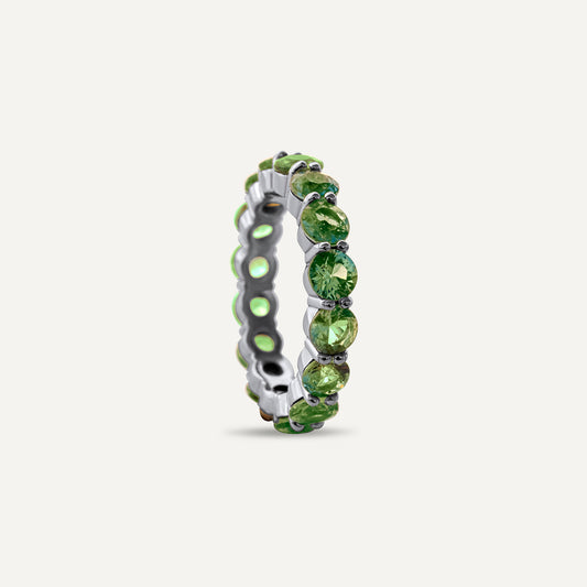 Green Eternity Ring